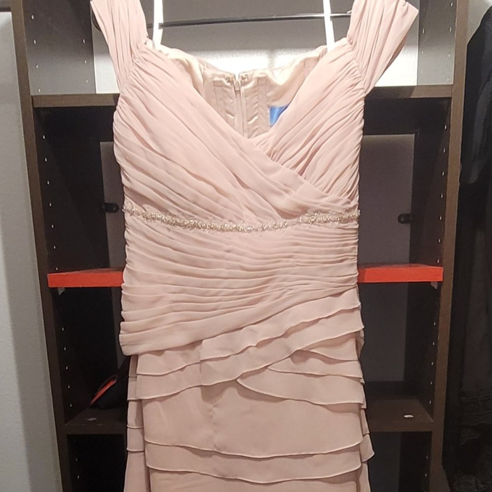 Jade by Jasmine Pink Tourmaline event dress Sz 10